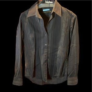 💰Brown button up shirt